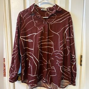 Sezane Maxy Shirt - Sézane X Roberto Ruspoli Hestia - Size 4